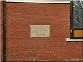 Datestone on St Francis of Assisi Church