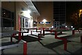 Benches outside the Church Lane Building