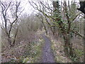 Public footpath above Stanton Tunnel