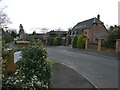 Private housing drive on the south side of Oswestry