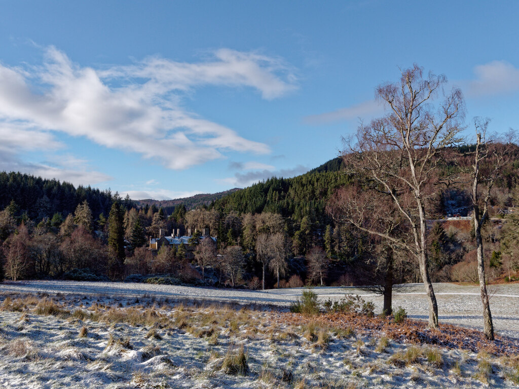 Fields above the River Beauly © Julian Paren :: Geograph Britain and ...