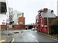 Approaching Walton Breck Road from Hartnup Street