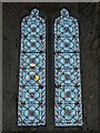 SO3346 : Window inside St. John the Baptist church (Letton) by Fabian Musto