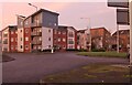 SP8040 : Flats by Greenleys Roundabout, Wolverton by David Howard
