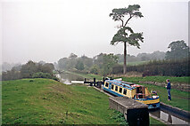 SJ6542 : Audlem Locks No 7 in Cheshire by Roger  D Kidd