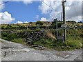 The lane to a host of holiday cottages