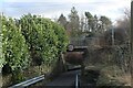 Railgate crossing over Tong Lane, near Bacup