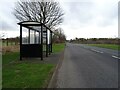 Bus stop and shelter on Annitsford Road (A190)