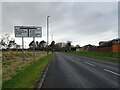 NZ2673 : Fordley Bypass (B1321) approaching roundabout by JThomas