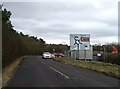 Great Lime Road (B1319) approaching roundabout