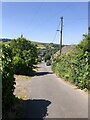 Looking down Cote Lane, Hayfield