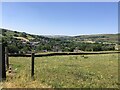 A view of Hayfield from the start of the Snake Path