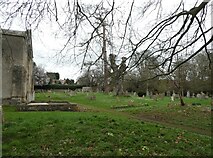 SU2771 : Holy Cross, Ramsbury: churchyard (i) by Basher Eyre