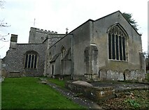 SU2771 : Holy Cross, Ramsbury: churchyard (q) by Basher Eyre