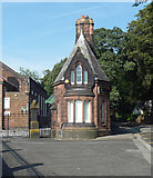 SJ4087 : Lodge, Harthill Road, Liverpool (1) by Stephen Richards
