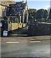 SO5512 : Village churchyard entrance gates, Staunton, Gloucestershire by Jaggery
