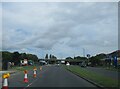 Yarm  Road  A1027  with  A66  bridging  it  ahead