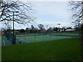 SK3027 : Repton School Tennis Courts by Jonathan Thacker