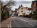 Descending into Budleigh Salterton