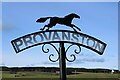 Sign for Provanston