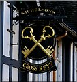 Sign for the Cross Keys