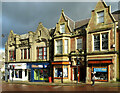 Shops in central Cumnock