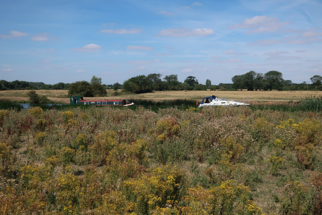 Boats on the Great Ouse © Hugh Venables :: Geograph Britain and Ireland