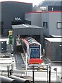 Construction of the new Metro depot at Taffs Well