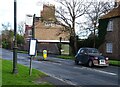 Bus stop on Main Street, Heslington