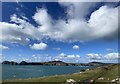 SM6923 : Clouds over Ramsey Island by Alan Hughes