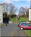 Steps up to Buchanan Road