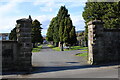 NS3082 : Entrance to Helensburgh Cemetery by Richard Sutcliffe
