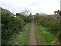 Footpath to Millfield Crescent, Caythorpe