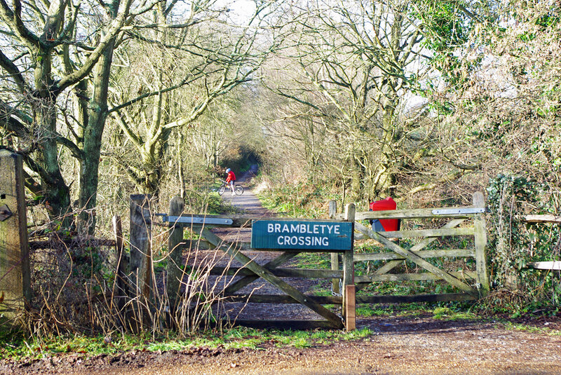 Forest Way at Brambletye Crossing © Robin Webster :: Geograph Britain ...