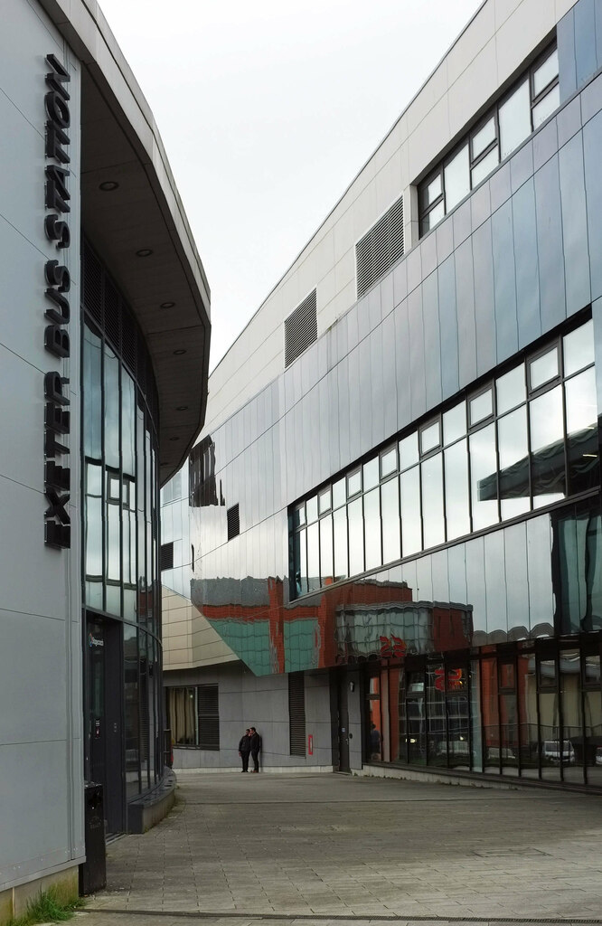 Exeter Bus Station and St Sidwell's... © Derek Harper :: Geograph ...