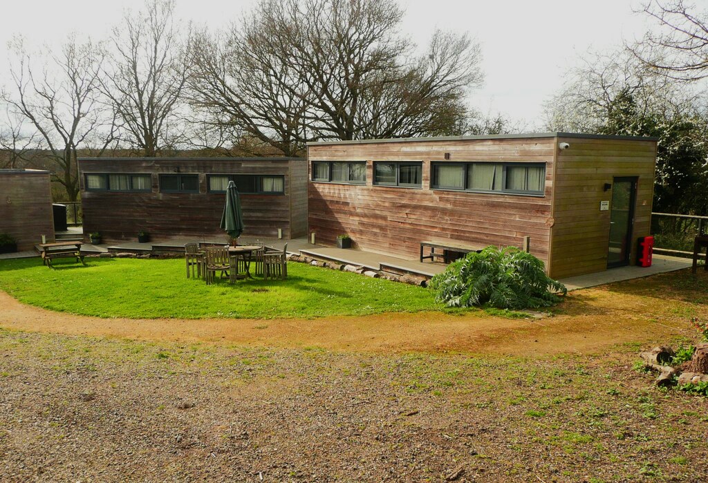 Eco lodges near the Old Church, Clophill © Humphrey Bolton :: Geograph ...