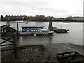 TQ3479 : Thames River Police Pier at Wapping by Marathon