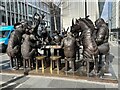 TQ2681 : The Wild Table of Love Sculpture in Praed Street London by JabL