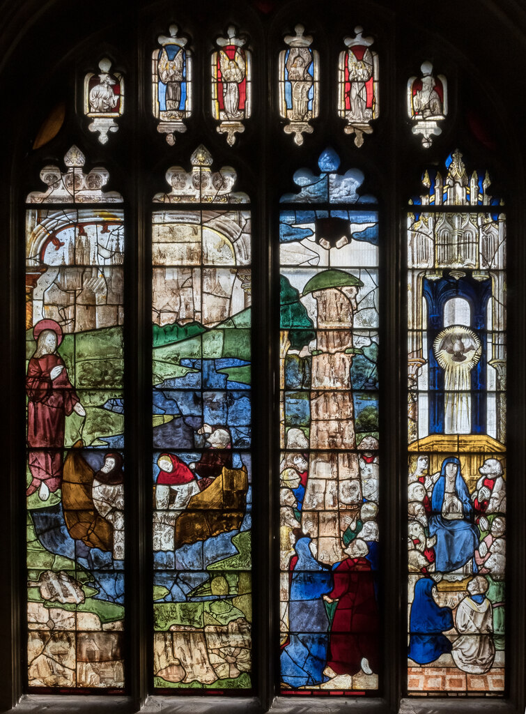 Window sV, St Mary's church, Fairford © Julian P Guffogg :: Geograph ...