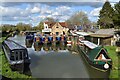 SP4824 : Oxford Canal at Heyford Wharf by David Martin
