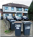 Dustbins at 2469 Coventry Road