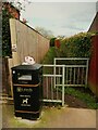 Decorated litter bin, Gildersome