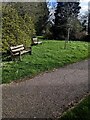 Churchyard benches, Coaley, Gloucestershire