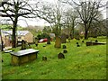 Graveyard on the north side of Christ Church, New Mill