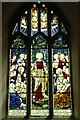 Stained glass window, Longhope church