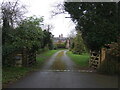 Track to Lower Hall Farm