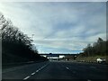 Minor road crossing M74 southbound