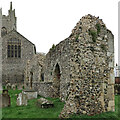 TM3389 : Bungay Priory Ruins - Listed Building by Roger Jones