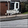 Laburnum Drive name sign, New Inn, Torfaen