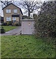 Grey cabinet, Chester Close, New Inn, Torfaen